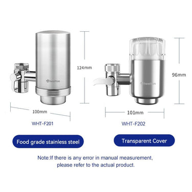 Stainless Steel Faucet Filter for Clean Water - InspiredGrabs.com
